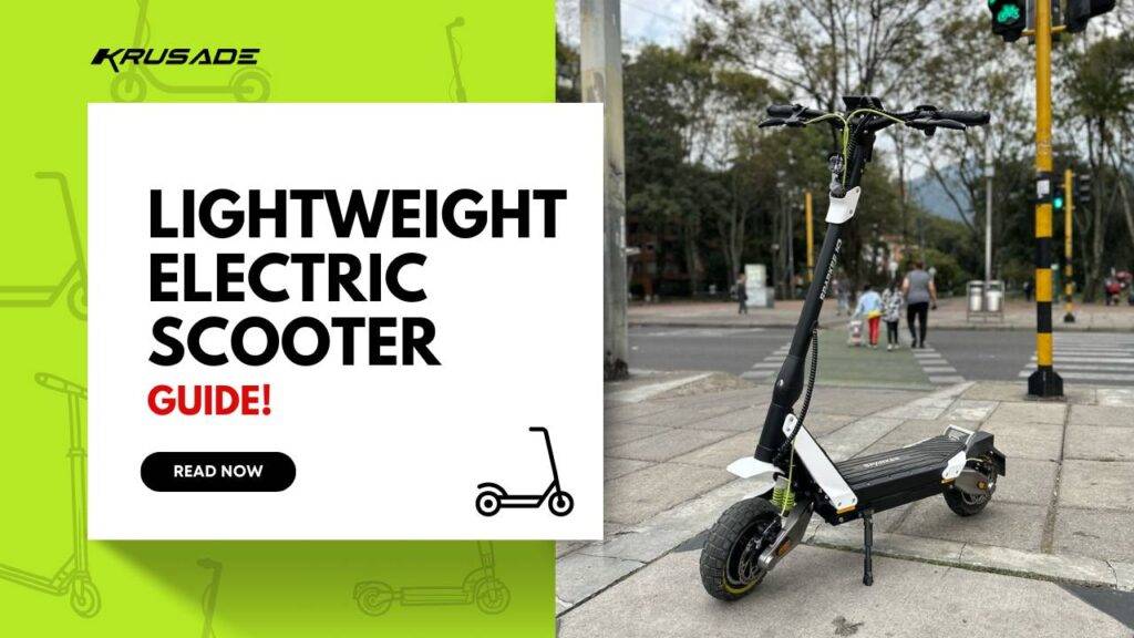 Lightweight Electric Scooter: Effortless Mobility for Urban Travel